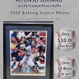 Alfonso Soriano Raffle